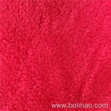 Dyed Shearing Fleece Fabric